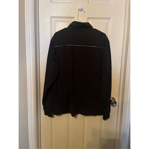 Champion Mens Black Eco Future Recycled Stretch Full-Zip Sweatshirt Large - Picture 12 of 13